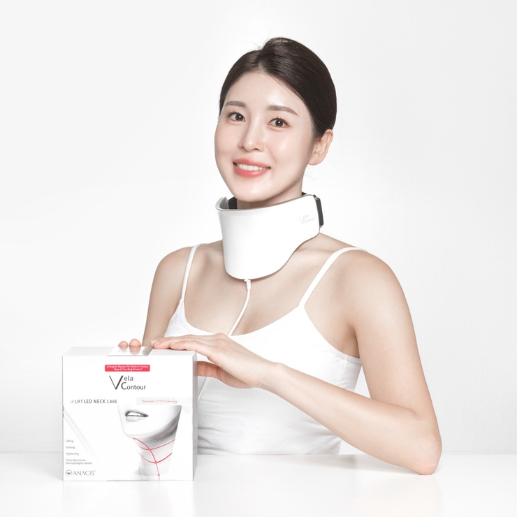 【えつ】ANACIS アナシス　首専用美顔器 Amazon.co.jp: [ ANACIS 公式 ] Vリフト LED ネックケア リフト