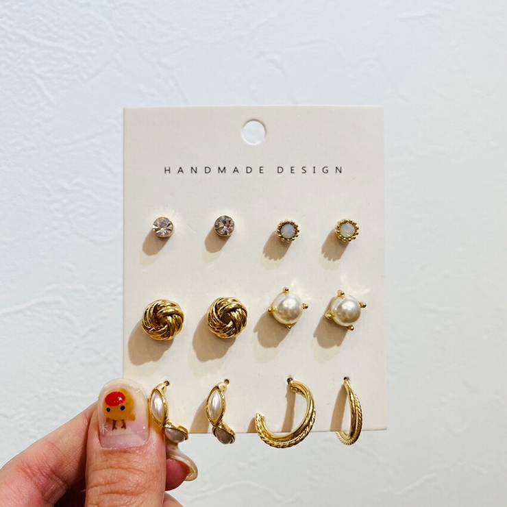マルチピアス6SET | マルチピアス 6SET韓国 ファッション | lattencos