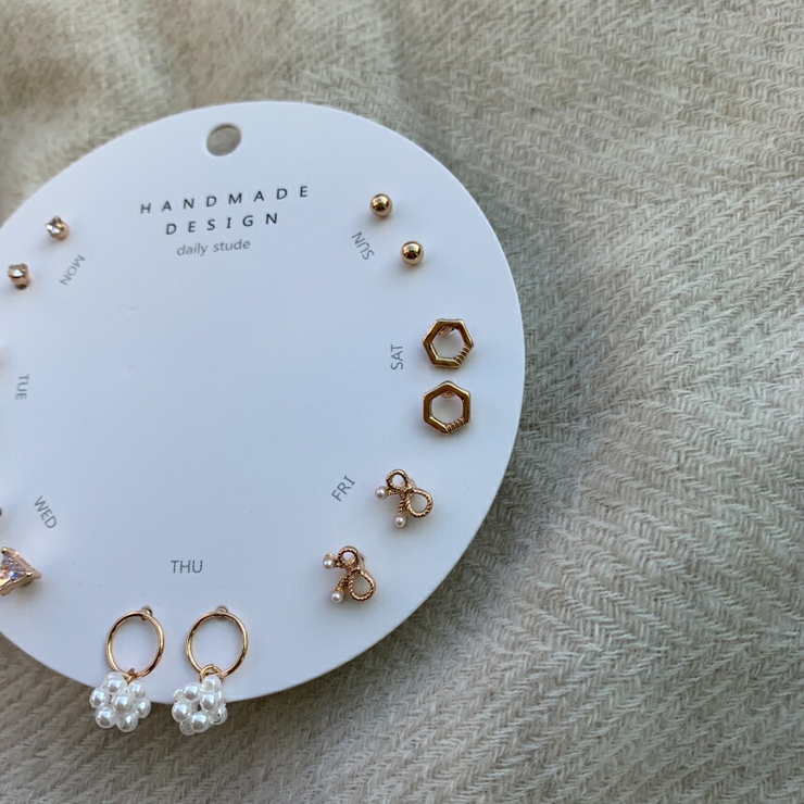 デイリー ピアス 7SET韓国 | lattencos | 詳細画像3 