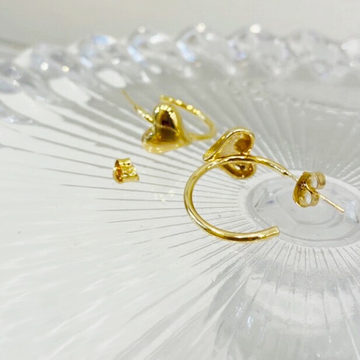 ハートピアス | ハート ピアス韓国 ファッション | lattencos