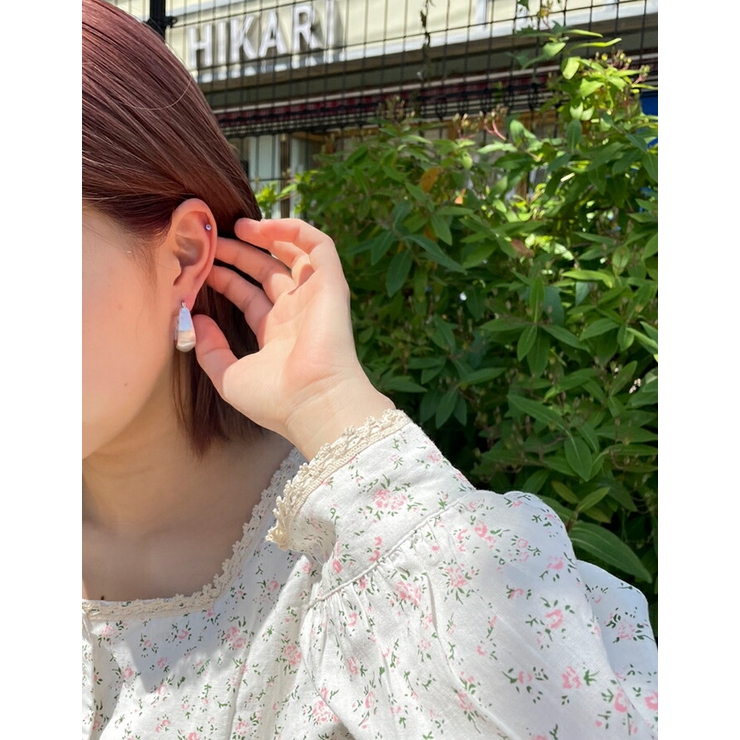 ワイド フープ ピアス | lattencos | 詳細画像4 