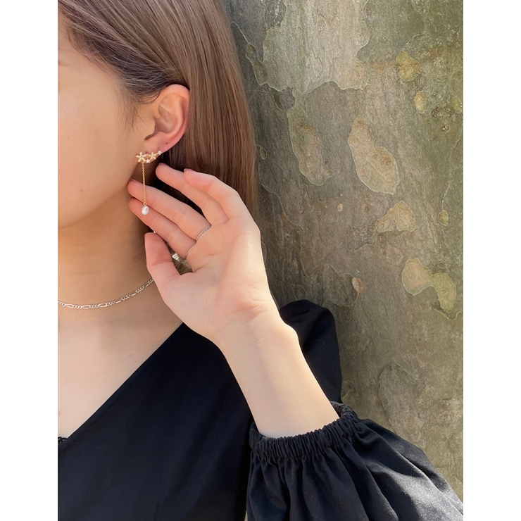 フラワー モチーフ パール | lattencos | 詳細画像5 