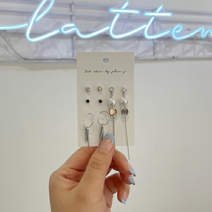 マルチピアス 4SET韓国 アクセサリー | lattencos | 詳細画像13 