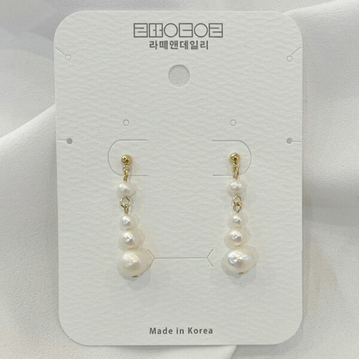 パール チェーン ピアス韓国 | lattencos | 詳細画像10 