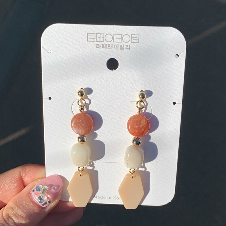 ドロップピアス韓国 アクセサリー ジュエリー 品番 Jnne Lattencos ラテアンドコス のレディースファッション通販 Shoplist ショップリスト