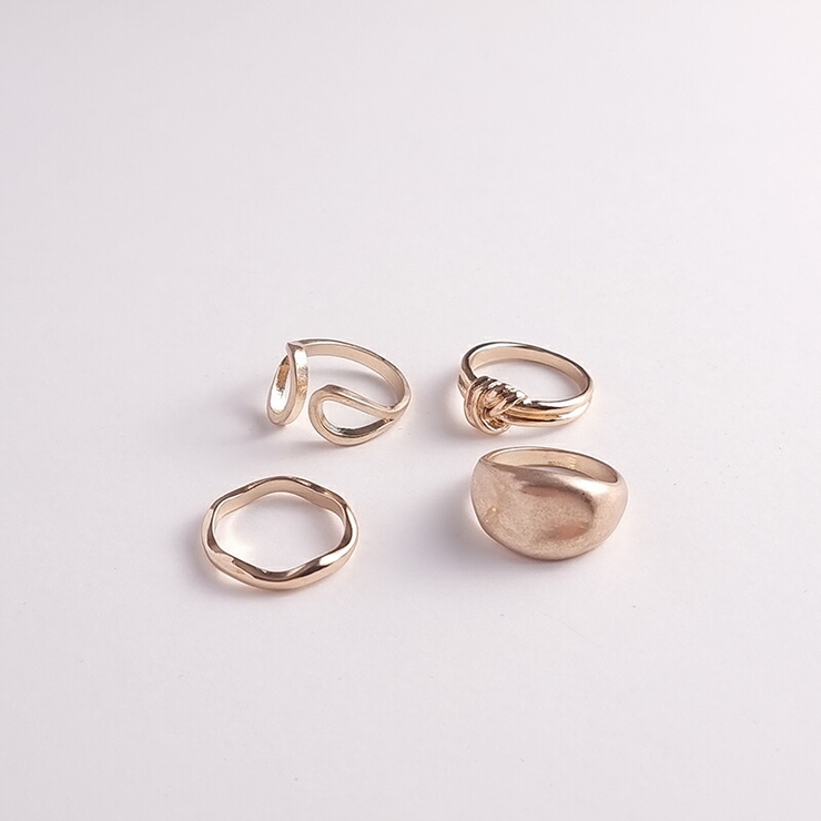 ワイドリング 4SET 韓国 | lattencos | 詳細画像3 