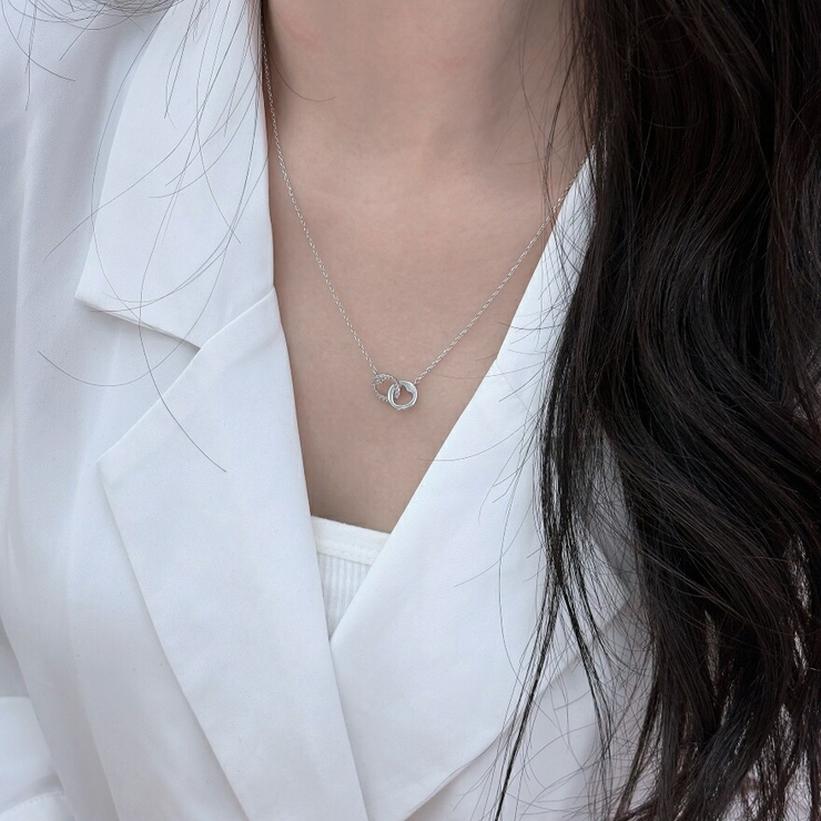 ハートリングネックレス韓国アクセサリー | lattencos | 詳細画像4 