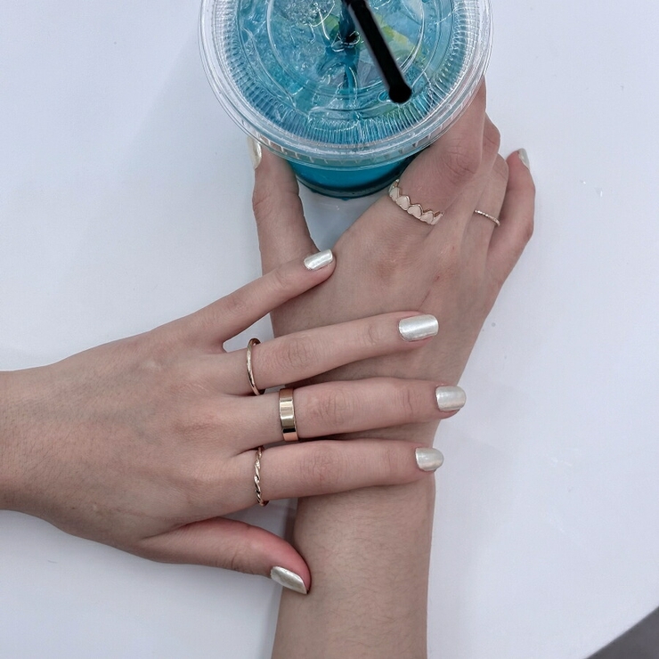 5セットリング韓国アクセサリー | lattencos | 詳細画像3 