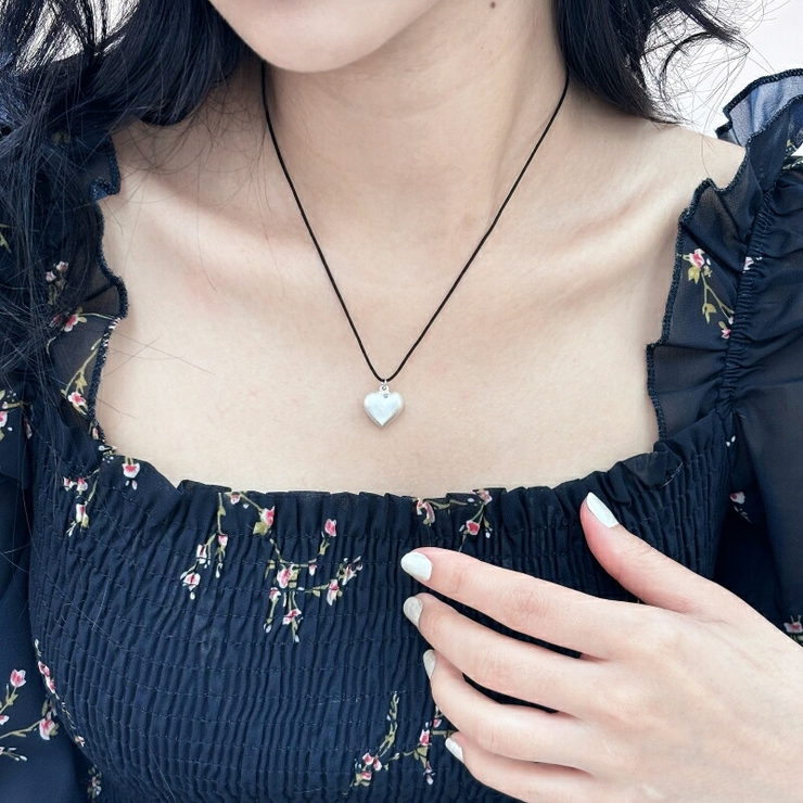 ハート チャーム ステンレス ネックレス – GOLDY Onlinestore