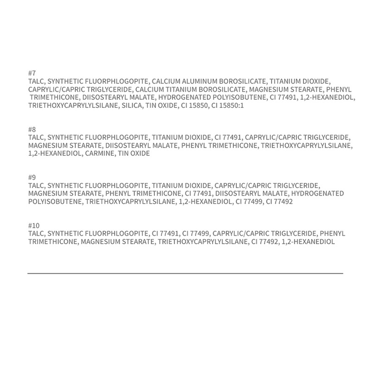 ヌニブッシャー メルティングアイパレットジャス10ミニッツ nuni | lattencos | 詳細画像9 