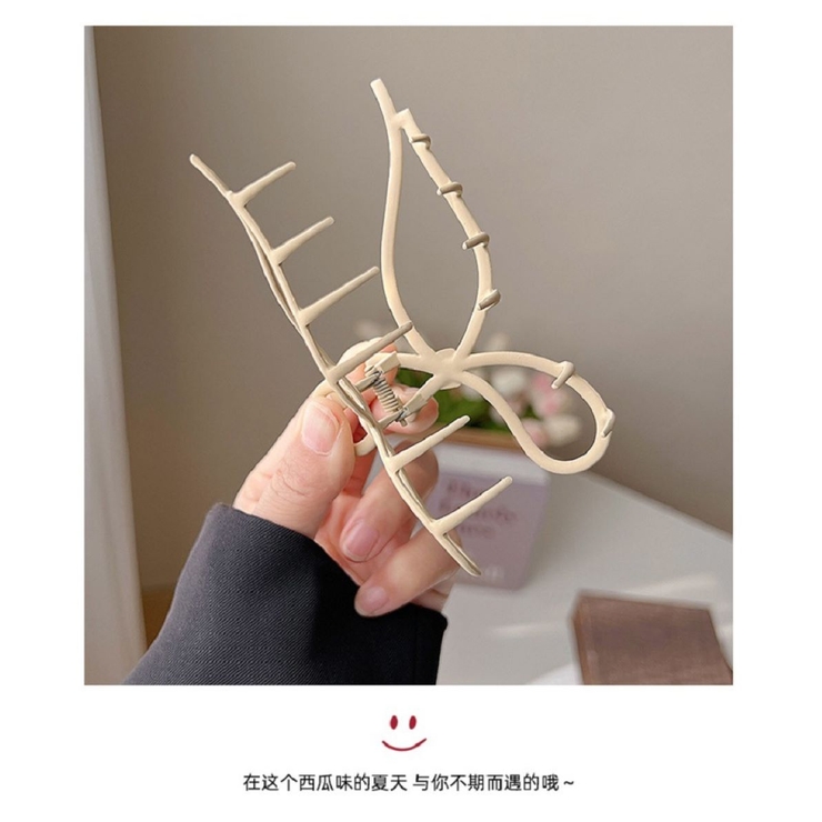 BEIGE | リボンヘアクリップ | Lips