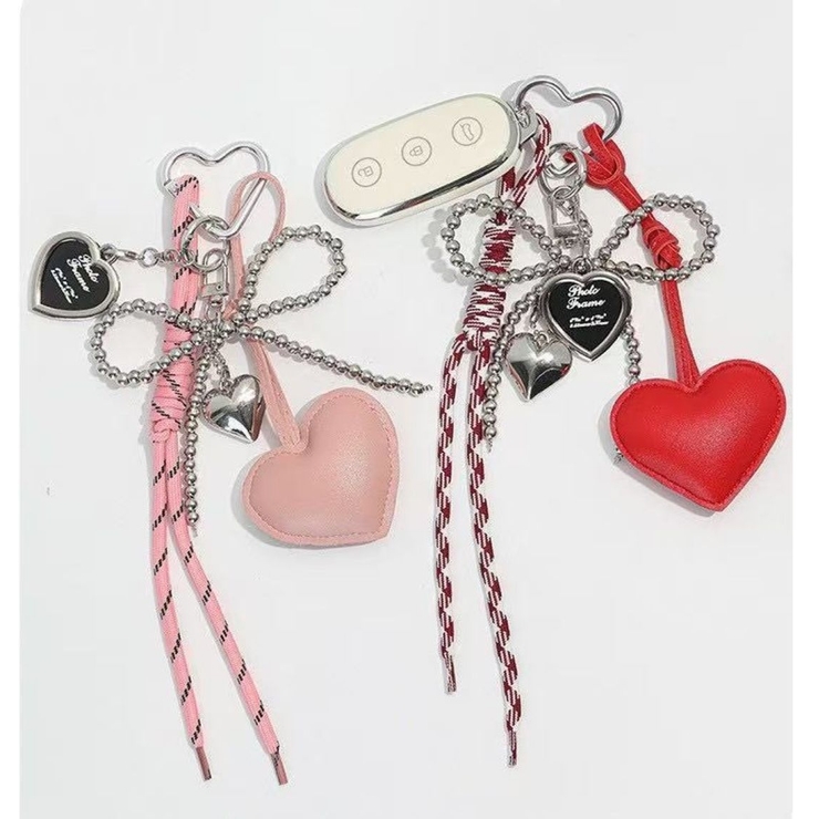 ハート＆リボンキーホルダー | LETee | 詳細画像1 