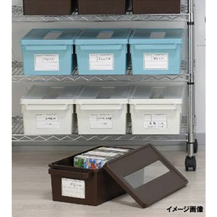 メディアコンテナ CD収納ケース ブラウン | livingut | 詳細画像3 