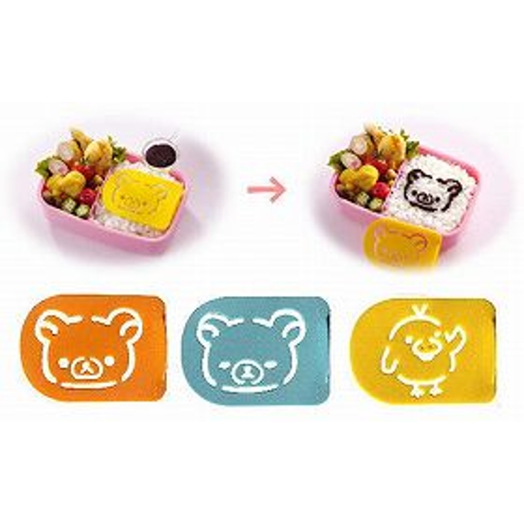 キャラクター ふりかけプレート 3枚セット | livingut | 詳細画像1 
