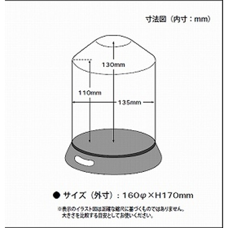 コレクションケース 円型1段 ディスプレイケース collection  | livingut | 詳細画像2 