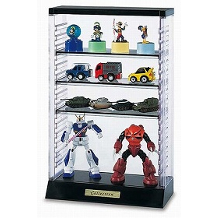 コレクションケース 高さ変更可能 4段 | livingut | 詳細画像1 