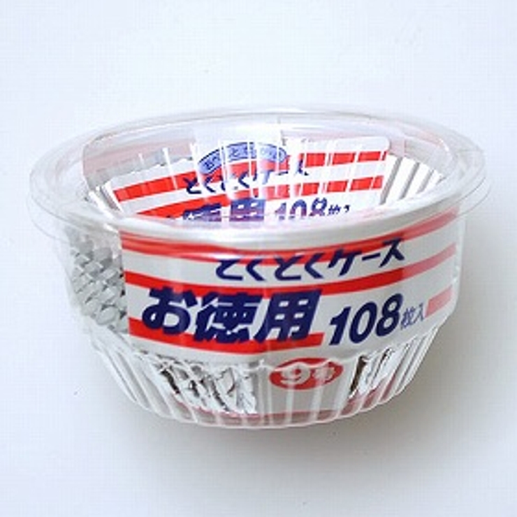 お弁当カップ とくとくアルミケース 9号 108枚入 アルミカップ おかず入れ | livingut | 詳細画像1 