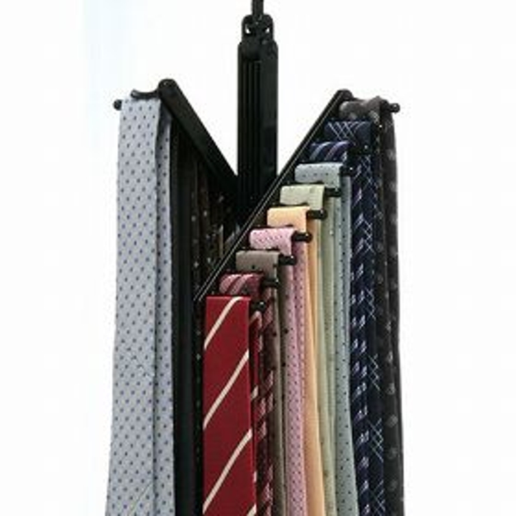 ネクタイハンガー クロス 20本掛け | livingut | 詳細画像1 