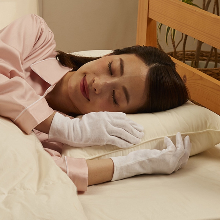 薄型インナーコットン手袋8枚入 アンダー手袋 乾燥対策 | livingut | 詳細画像7 