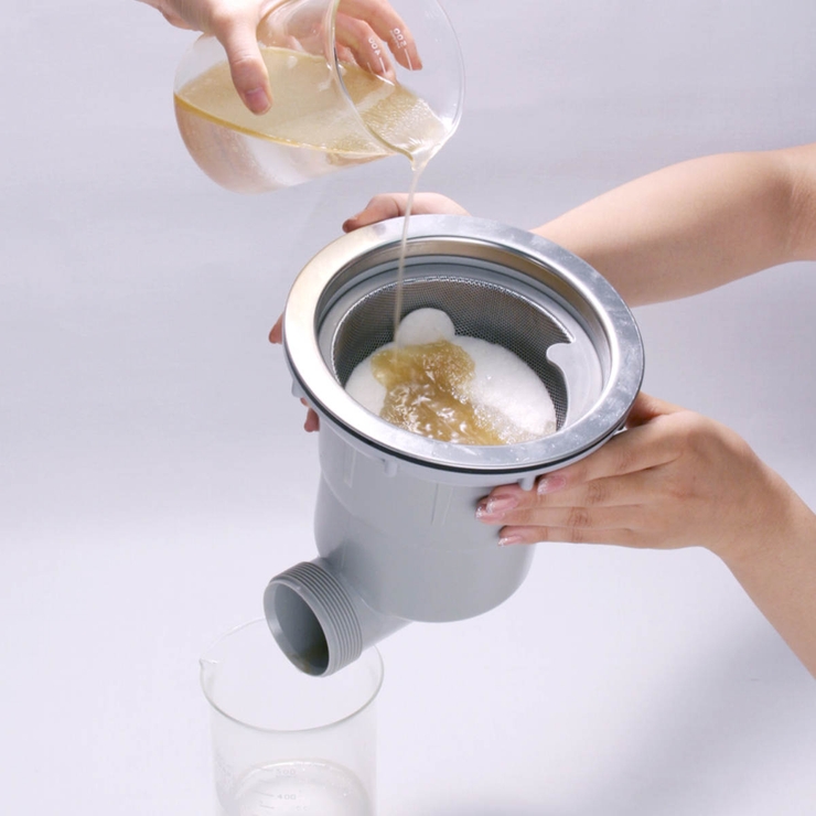 油こし 三角コーナー 吸って！ヌメリガード君 | livingut | 詳細画像4 