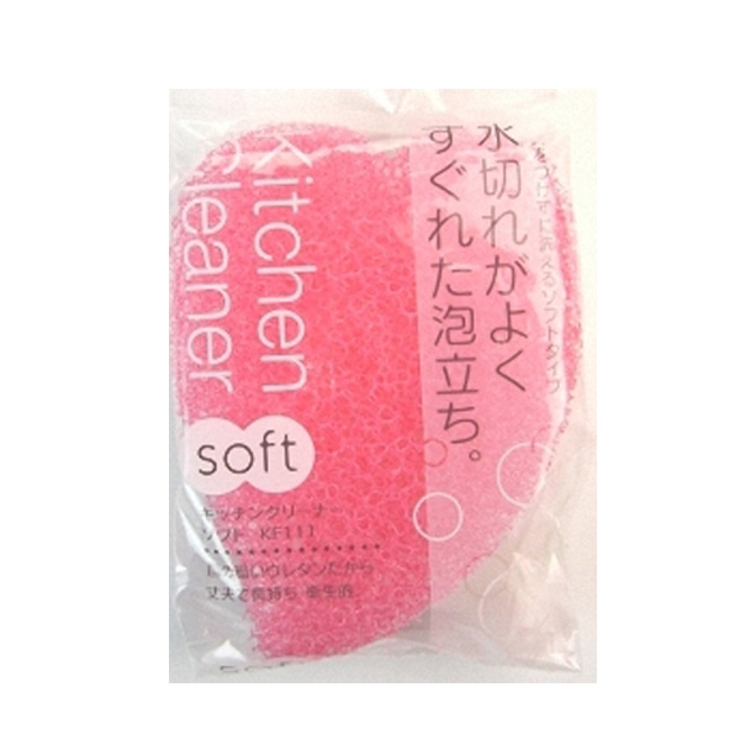 台所用スポンジ キッチンクリーナー ソフト キッチンスポンジ 掃除 台所用品 | livingut | 詳細画像1 