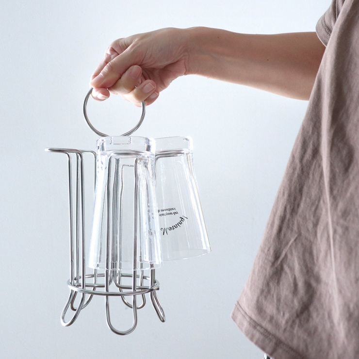 工房アイザワ ながしこもの グラススタンド | livingut | 詳細画像7 