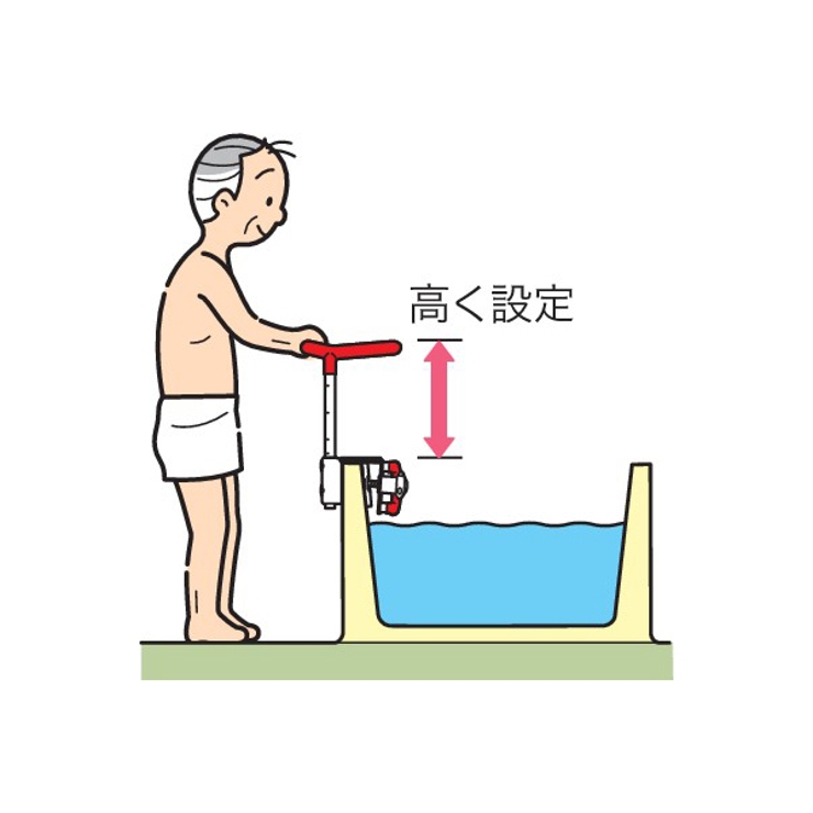 浴室用手すり 伸縮式 安寿 | livingut | 詳細画像9 