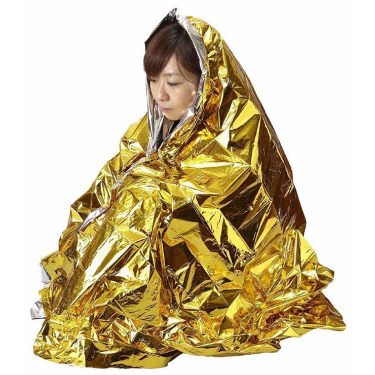 防災用品 非常用携帯アルミブランケット 防災グッズ | livingut | 詳細画像2 