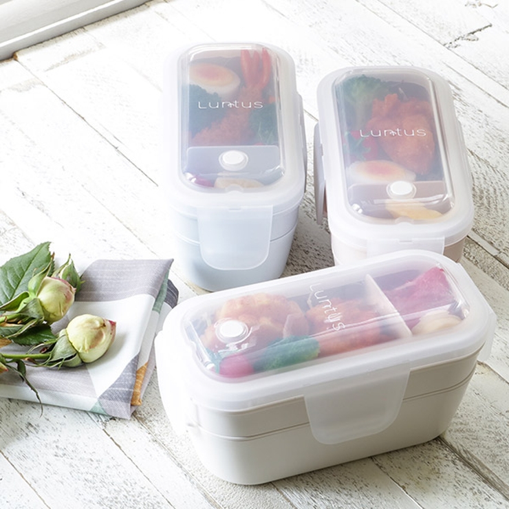 お弁当箱 2段 600ml[品番：KRFH0015888]｜livingut（リビングート