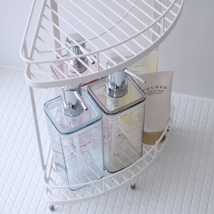 シャンプーラック ディスペンサースタンド Wコートコーナースタンド2段 | livingut | 詳細画像5 