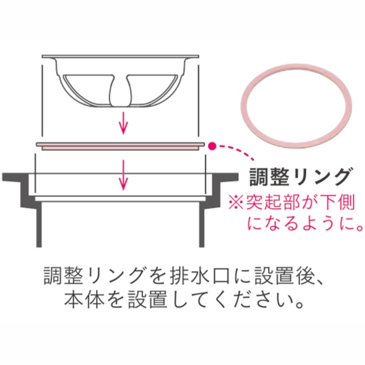 leye ゴミ受け シンク掃除が楽になる排水口ネットホルダー | livingut | 詳細画像9 