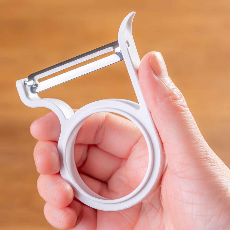 leye ピーラー 軽い力でスーッと切れるピーラー | livingut | 詳細画像4 