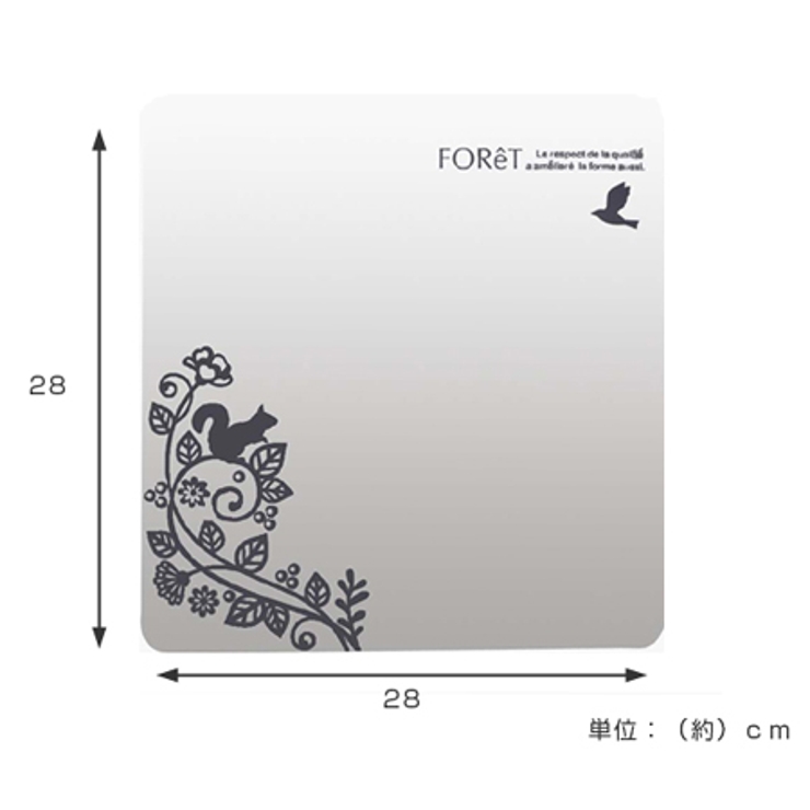 ウォールミラー レギュラー フォレット | livingut | 詳細画像4 