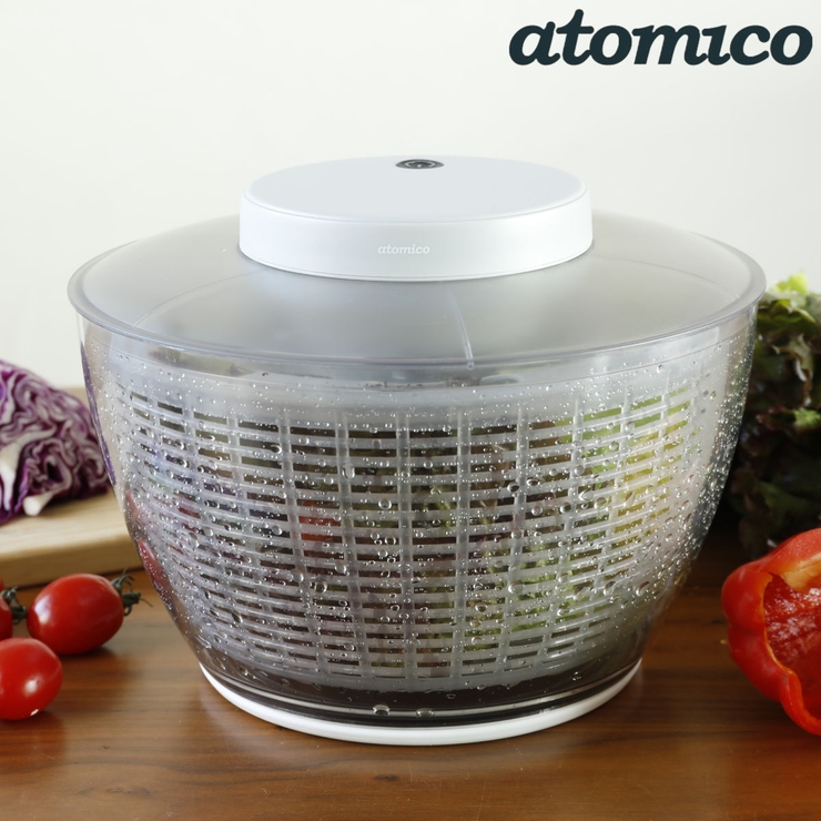 電動サラダスピナー atomico 充電式 | livingut | 詳細画像1 