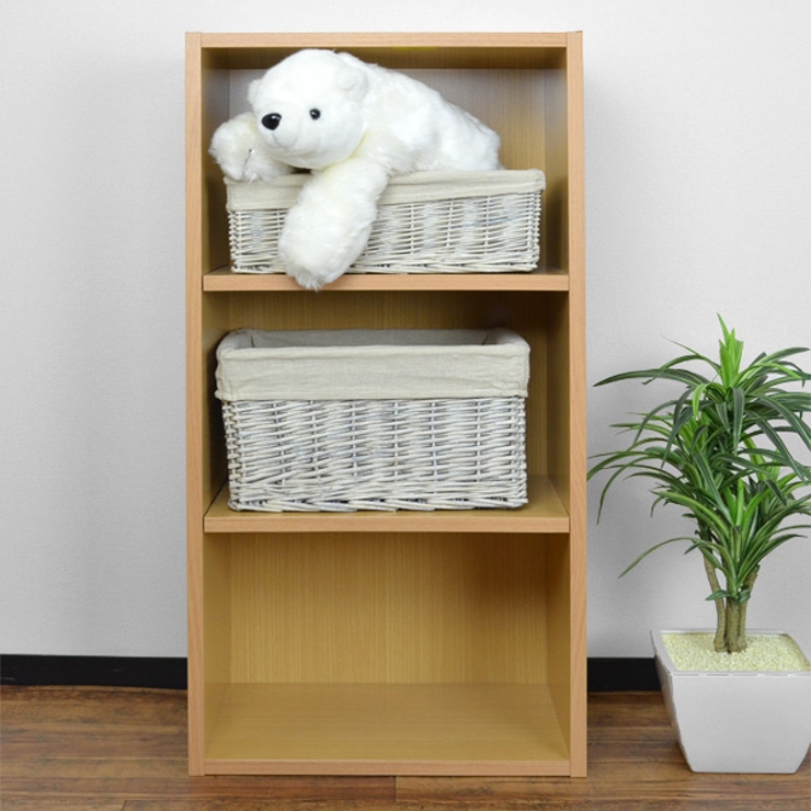 収納バスケット グレー柳 カラーボックス対応 | livingut | 詳細画像7 