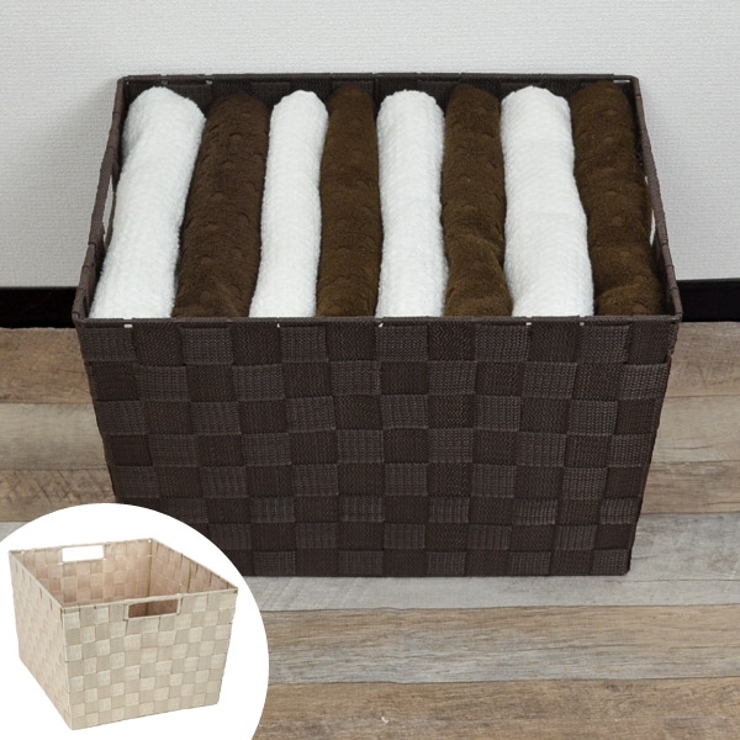 テープバスケット 深型 フタなし | livingut | 詳細画像1 