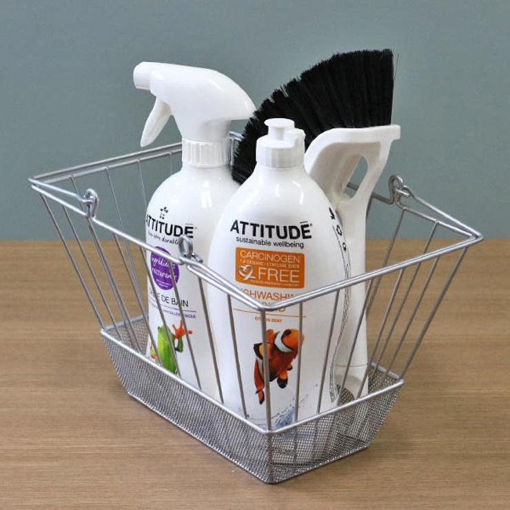 ワイヤーバスケット 持ち手付き 約 | livingut | 詳細画像8 