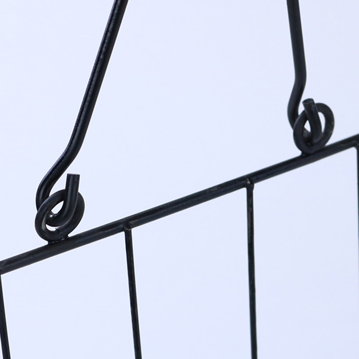 ワイヤーバスケット 持ち手付き 約 | livingut | 詳細画像4 