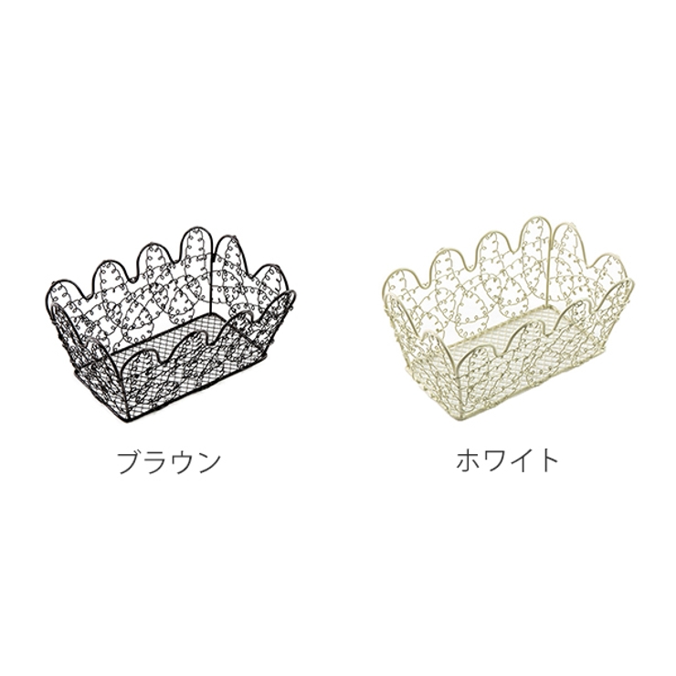 バスケット 角型 小物入れ | livingut | 詳細画像3 
