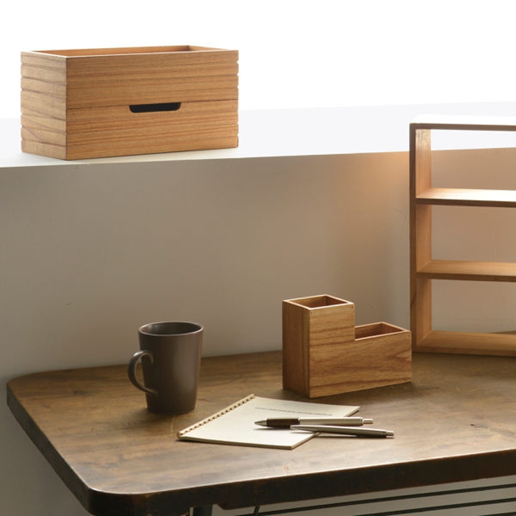 ティッシュケース 木製 2段 | livingut | 詳細画像6 