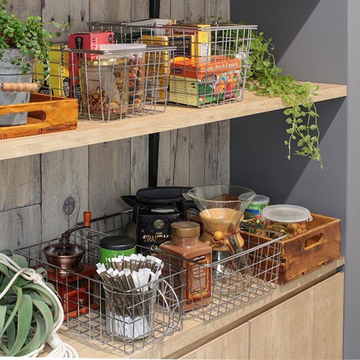 小物収納 ワイヤー収納BOX 幅30×奥行15×高さ12cm | livingut | 詳細画像11 