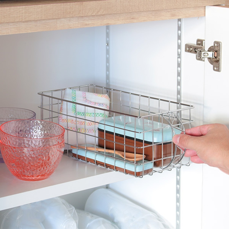 小物収納 ワイヤー収納BOX 幅30×奥行15×高さ12cm | livingut | 詳細画像9 