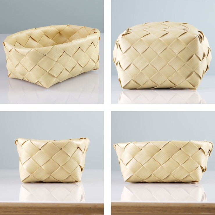 バスケット 幅26×奥行18×高さ10cm 洗える | livingut | 詳細画像3 