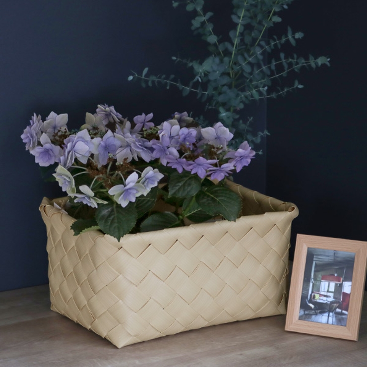 バスケット 幅37×奥行26×高さ19cm 洗える | livingut | 詳細画像15 