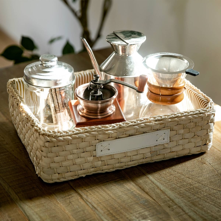 バスケット 布付きメイズバスケット ハーフ | livingut | 詳細画像8 