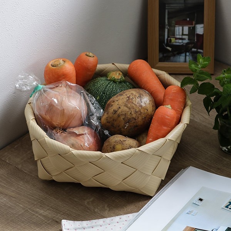 バスケット 直径26×高さ10cm 洗える | livingut | 詳細画像13 