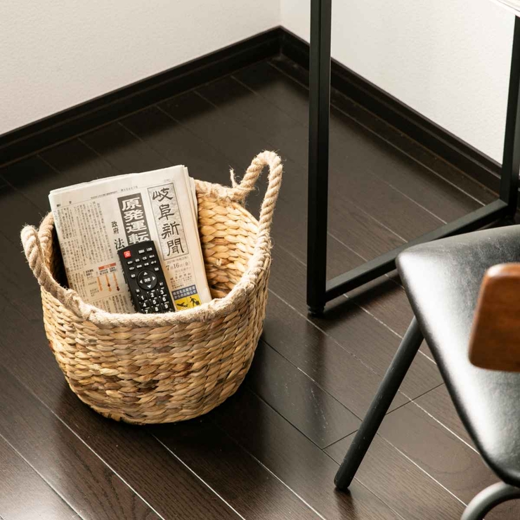 バスケット ロープハンドル ウォーターヒヤシンス | livingut | 詳細画像18 