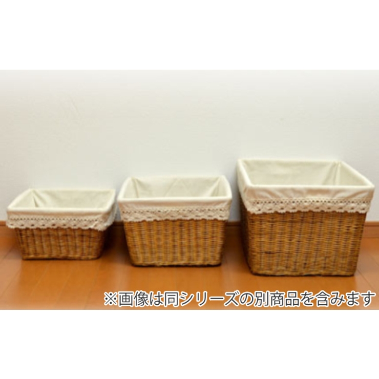 バスケット 天然素材 レース | livingut | 詳細画像12 