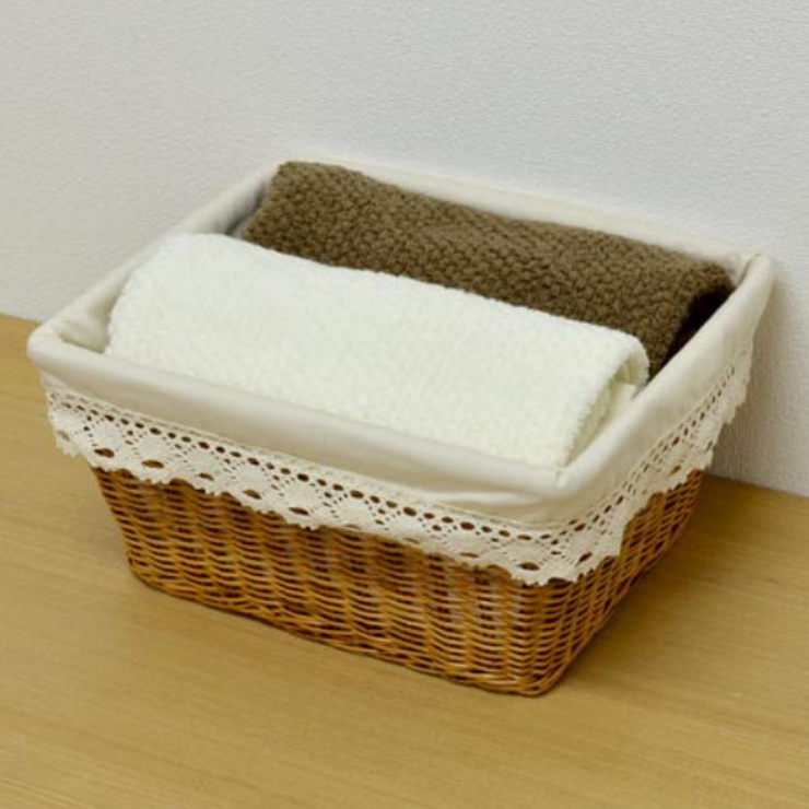 バスケット 天然素材 レース | livingut | 詳細画像13 