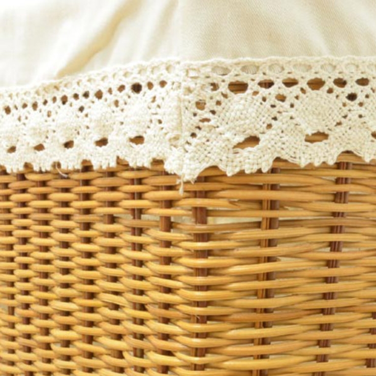 バスケット 天然素材 レース | livingut | 詳細画像10 